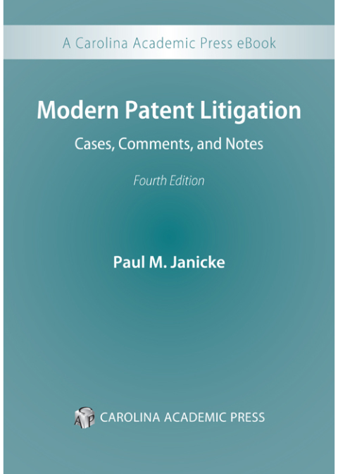 Cover image for book Modern Patent Litigation: Cases, Comments, and Notes