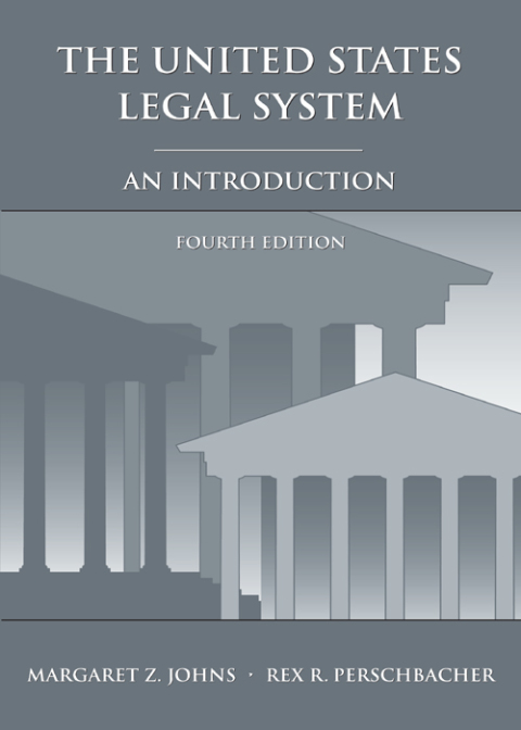 Cover image for book The United States Legal System: An Introduction