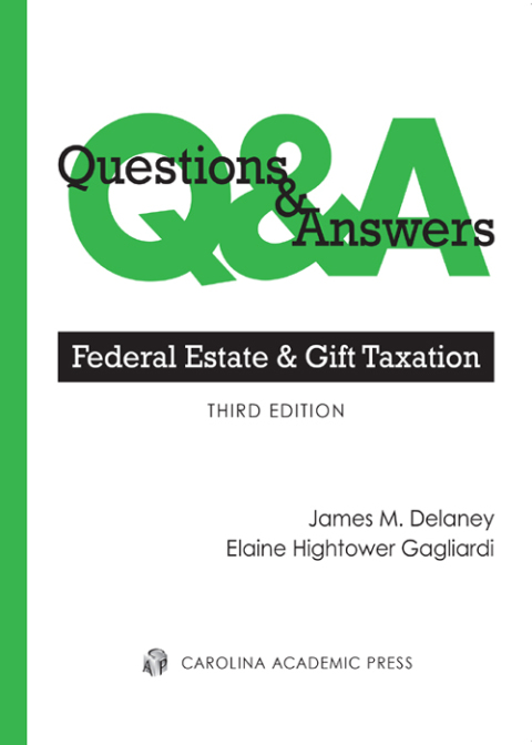 Cover image for book Questions & Answers: Federal Estate & Gift Taxation
