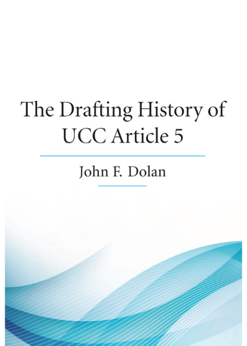 Cover image for book The Drafting History of UCC Article 5