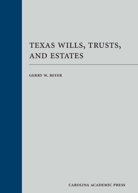 Cover image for book Texas Wills, Trusts, and Estates