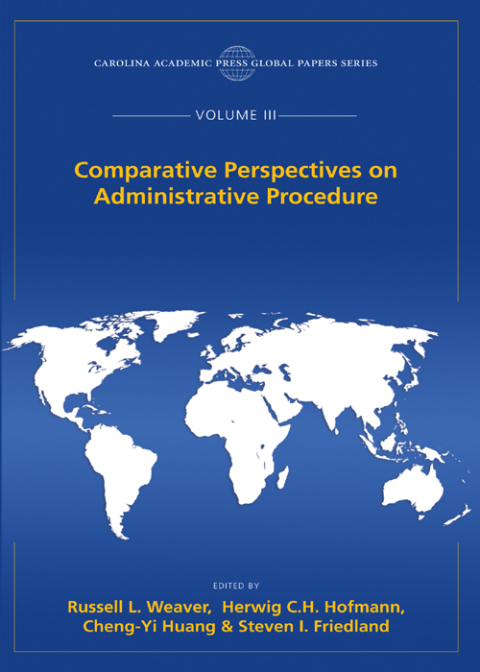 Cover image for book Comparative Perspectives on Administrative Procedure, The Global Papers Series, Volume III