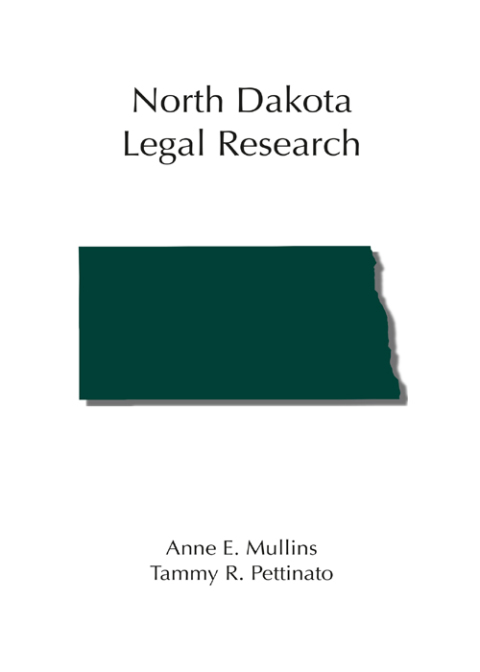 Cover image for book North Dakota Legal Research