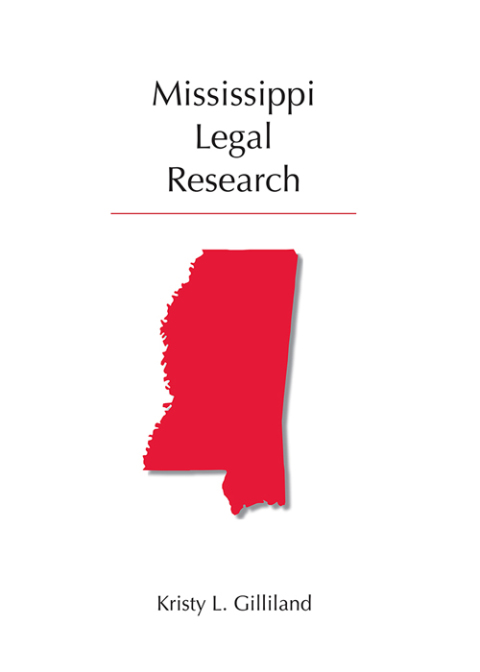 Cover image for book Mississippi Legal Research
