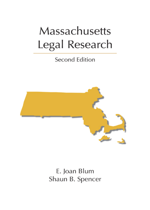 Cover image for book Massachusetts Legal Research