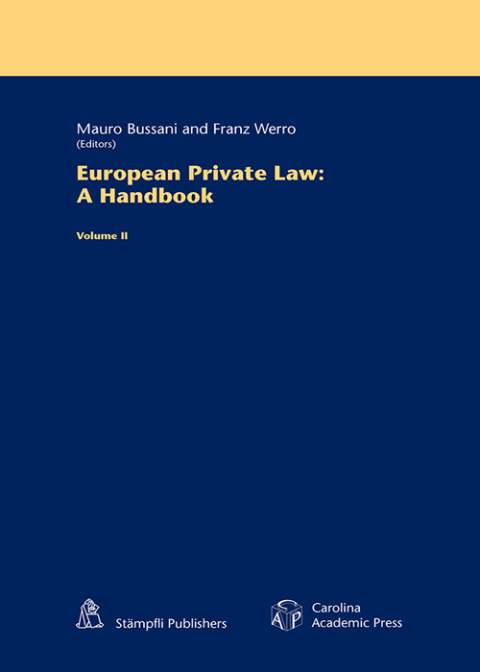 Cover image for book European Private Law: A Handbook, Vol. II