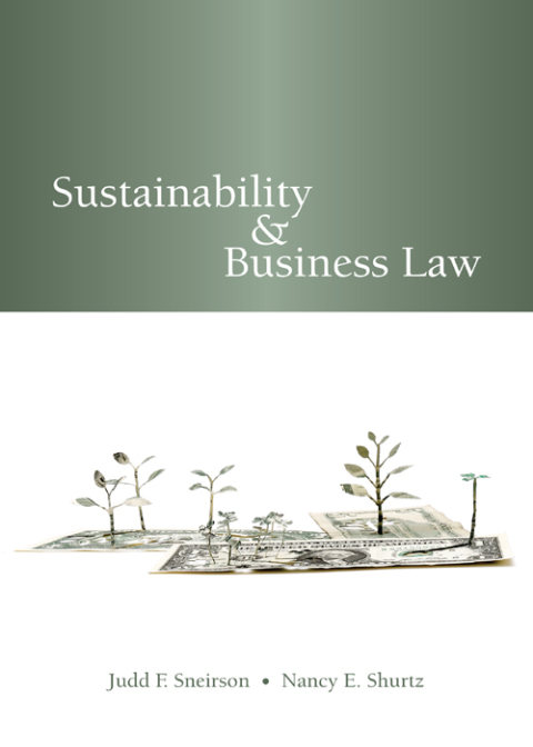 Cover image for book Sustainability & Business Law
