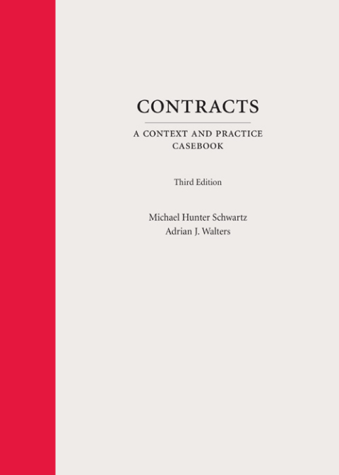 Cover image for book Contracts: A Context and Practice Casebook