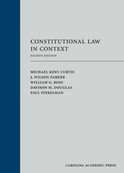 Cover image for book Constitutional Law in Context