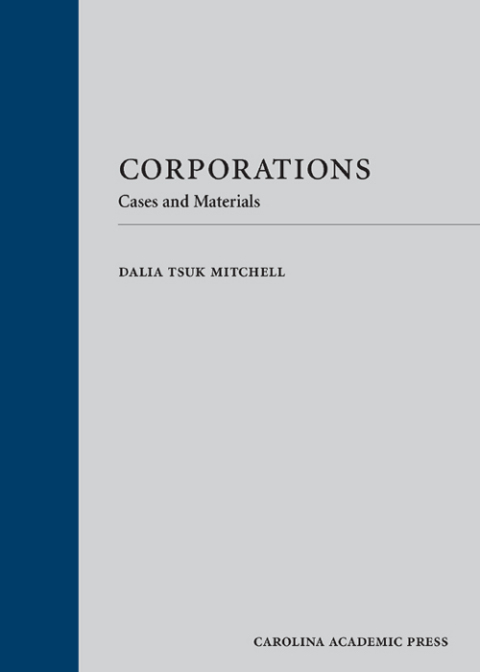 Cover image for book Corporations: Cases and Materials