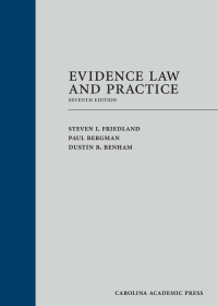 صورة الغلاف: Evidence Law and Practice 7th edition 9781531011833