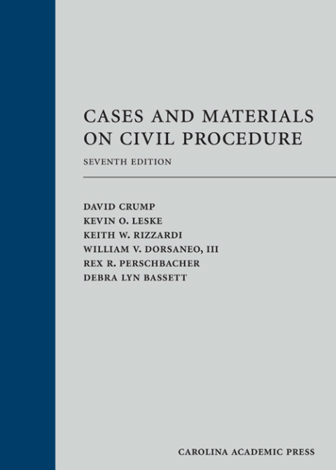 Cover image for book Cases and Materials on Civil Procedure