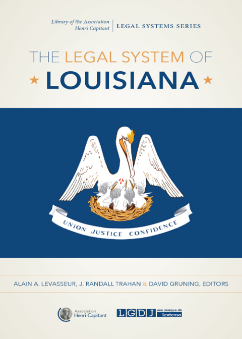 Cover image for book The Legal System of Louisiana