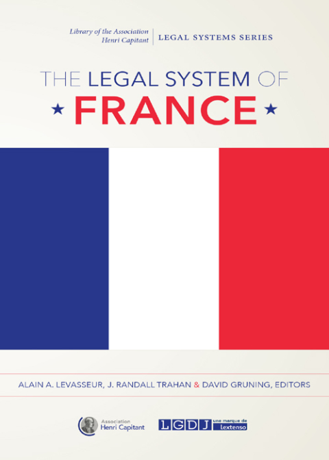 Cover image for book The Legal System of France