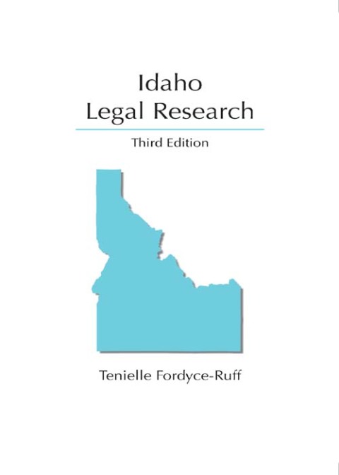 Cover image for book Idaho Legal Research