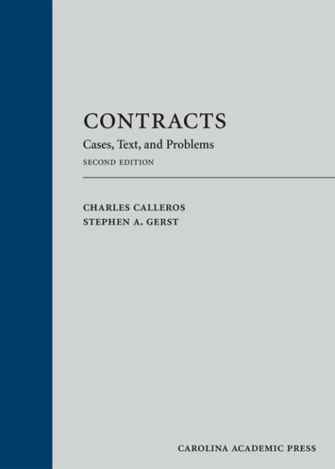 Cover image for book Contracts: Cases, Text, and Problems