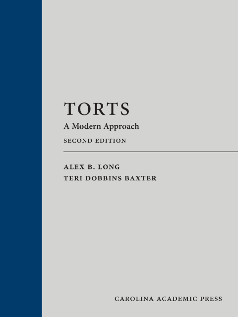 Cover image for book Torts: A Modern Approach
