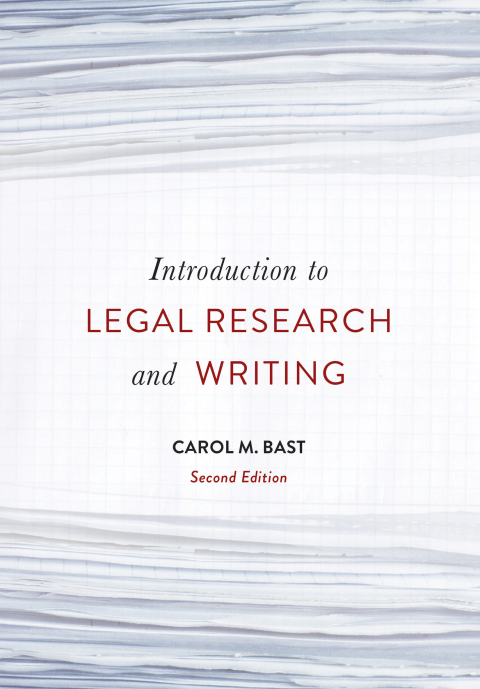 Introduction To Legal Research+Writing
