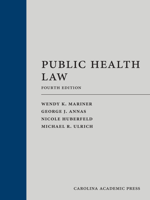 Cover image for book Public Health Law