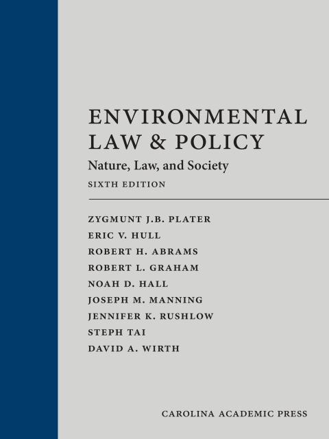 Cover image for book Environmental Law & Policy: Nature, Law & Society