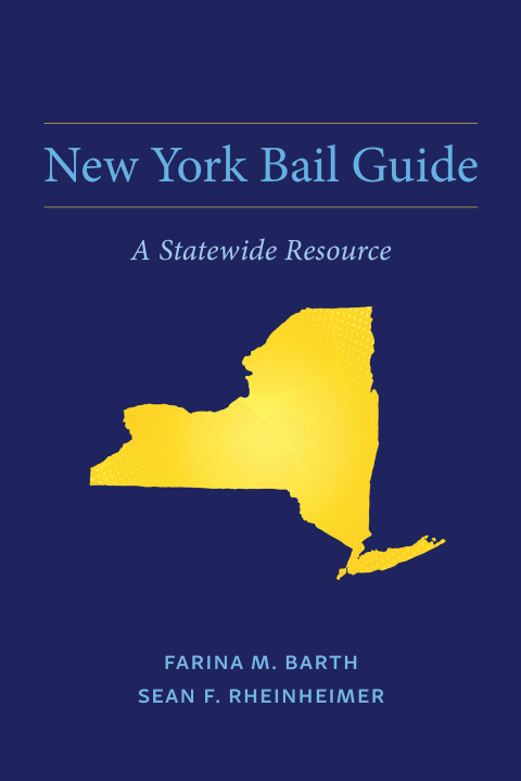 Cover image for book New York Bail Guide: A Statewide Resource