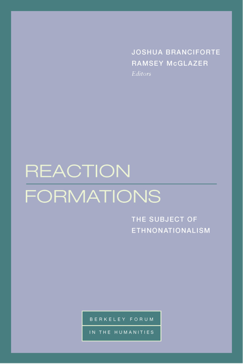 Cover image for book Reaction Formations
