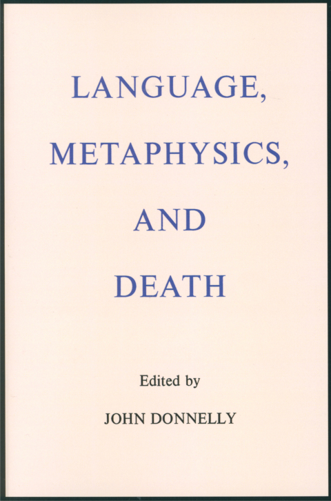 Cover image for book Language, Metaphysics, and Death