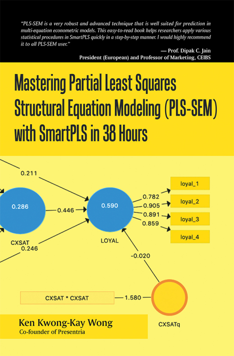 Cover image for book Mastering Partial Least Squares Structural Equation Modeling (Pls-Sem) with Smartpls in 38 Hours