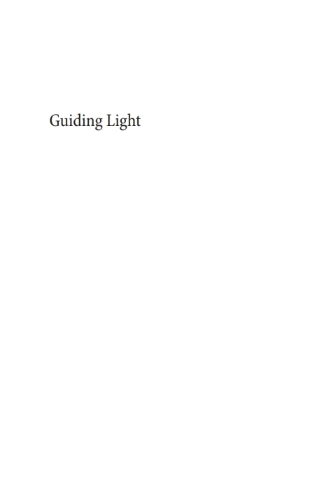 Cover image for book Guiding Light