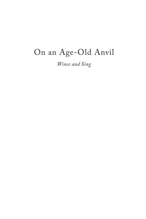 Cover image for book On an Age-Old Anvil
