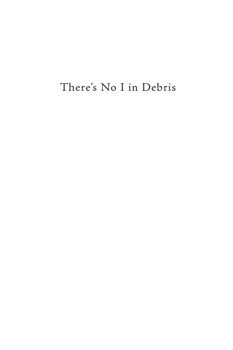 Cover image for book There’s No I in Debris