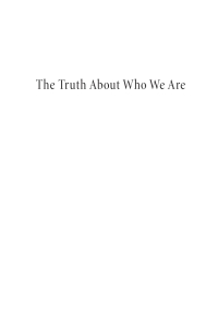 Imagen de portada: The Truth About Who We Are 9781532660962