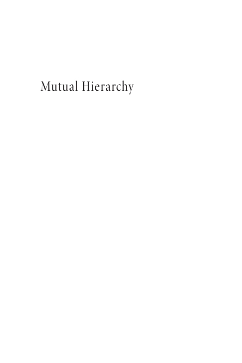 Cover image for book Mutual Hierarchy