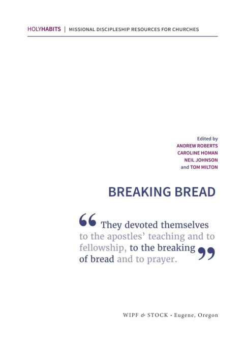 Cover image for book Holy Habits: Breaking Bread