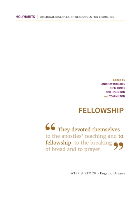 Cover image for book Holy Habits: Fellowship