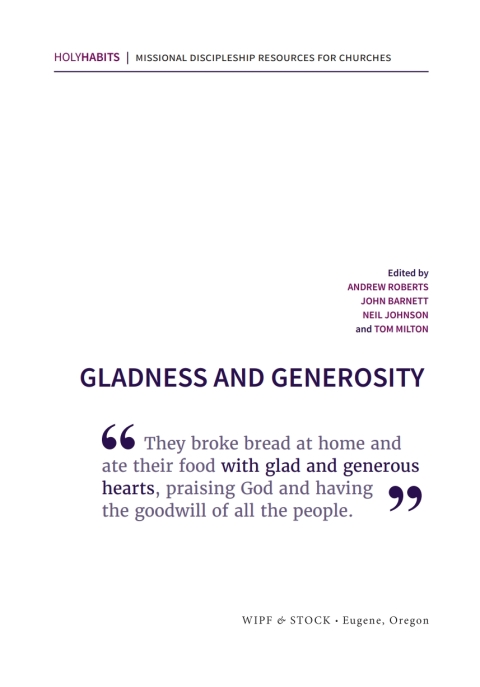 Cover image for book Holy Habits: Gladness and Generosity