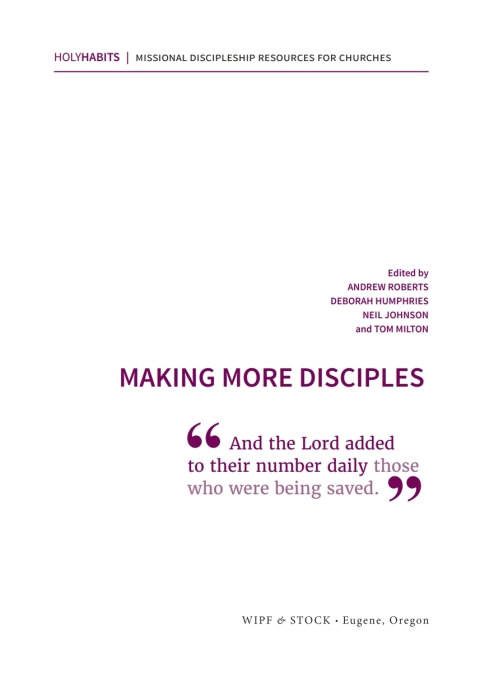 Cover image for book Holy Habits: Making More Disciples