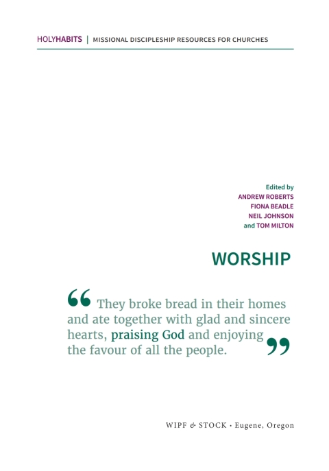 Cover image for book Holy Habits: Worship