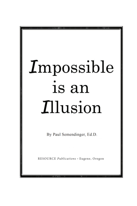 Cover image for book Impossible is an Illusion