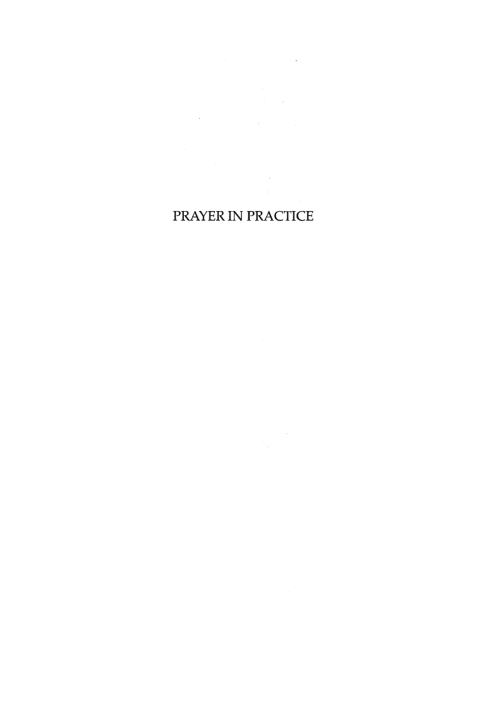 Cover image for book Prayer in Practice
