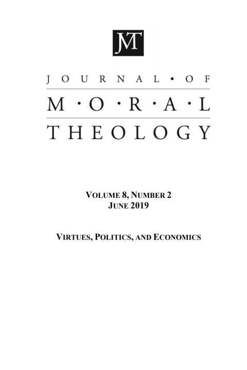 Cover image for book Journal of Moral Theology, Volume 8, Issue 2