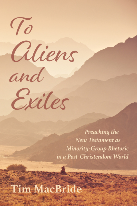 Cover image for book To Aliens and Exiles