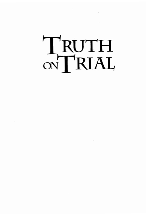 Cover image for book Truth on Trial