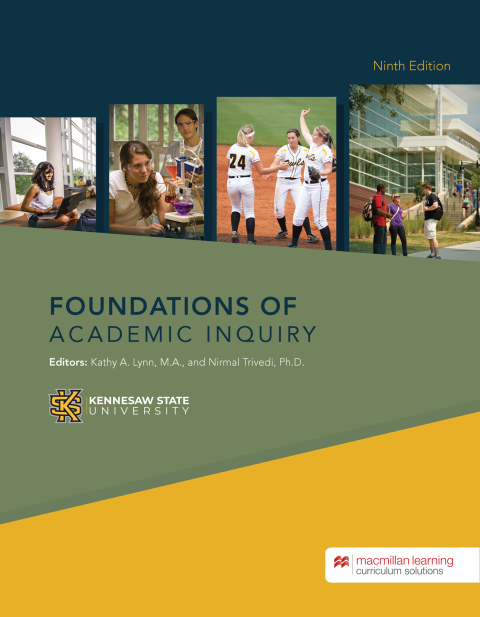 Cover image for book Foundations of Academic Inquiry