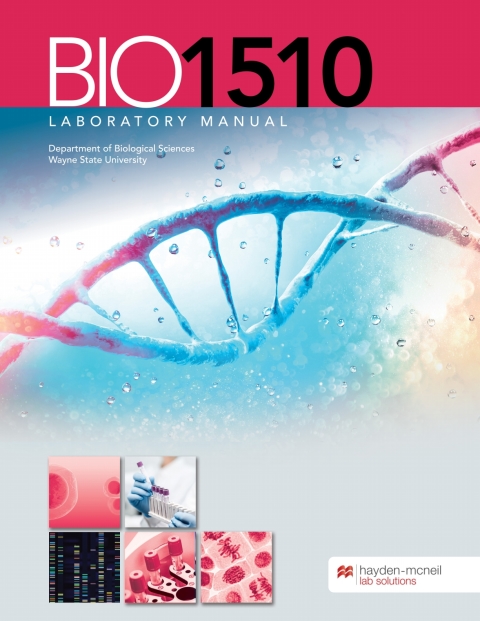 Cover image for book BIO 1510 Laboratory Manual - Wayne State University