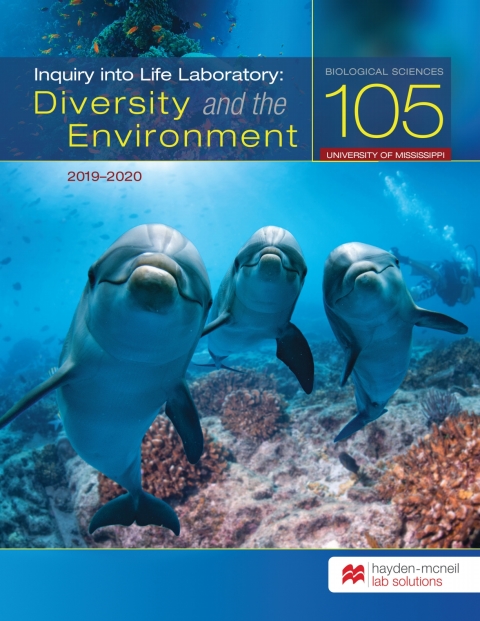 Cover image for book Biological Sciences 105, Inquiry into Life Laboratory: Diversity and the Environment