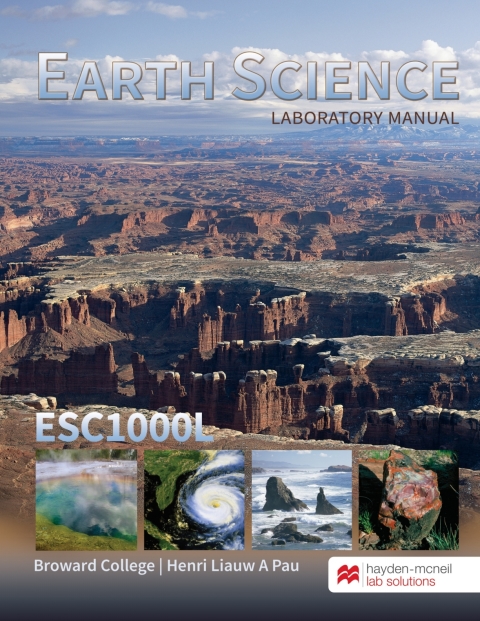 Cover image for book Earth Science Laboratory Manual - ESC1000L - Broward College