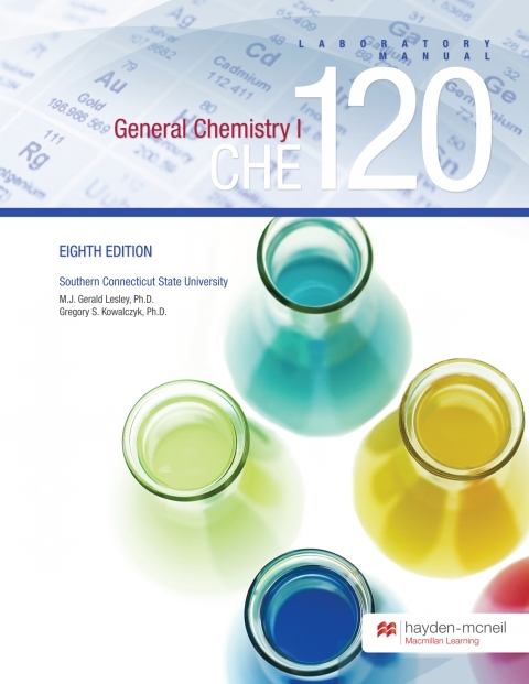 Cover image for book CHE 120: General Chemistry I Laboratory Manual - Southern Connecticut State University