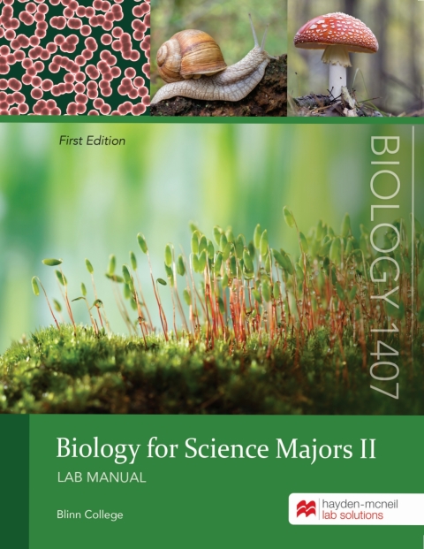 Cover image for book Biology 1407: Biology for Science Majors II Lab Manual