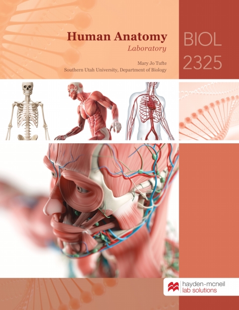 Cover image for book BIOL 2325: Human Anatomy Laboratory Manual - Southern Utah University